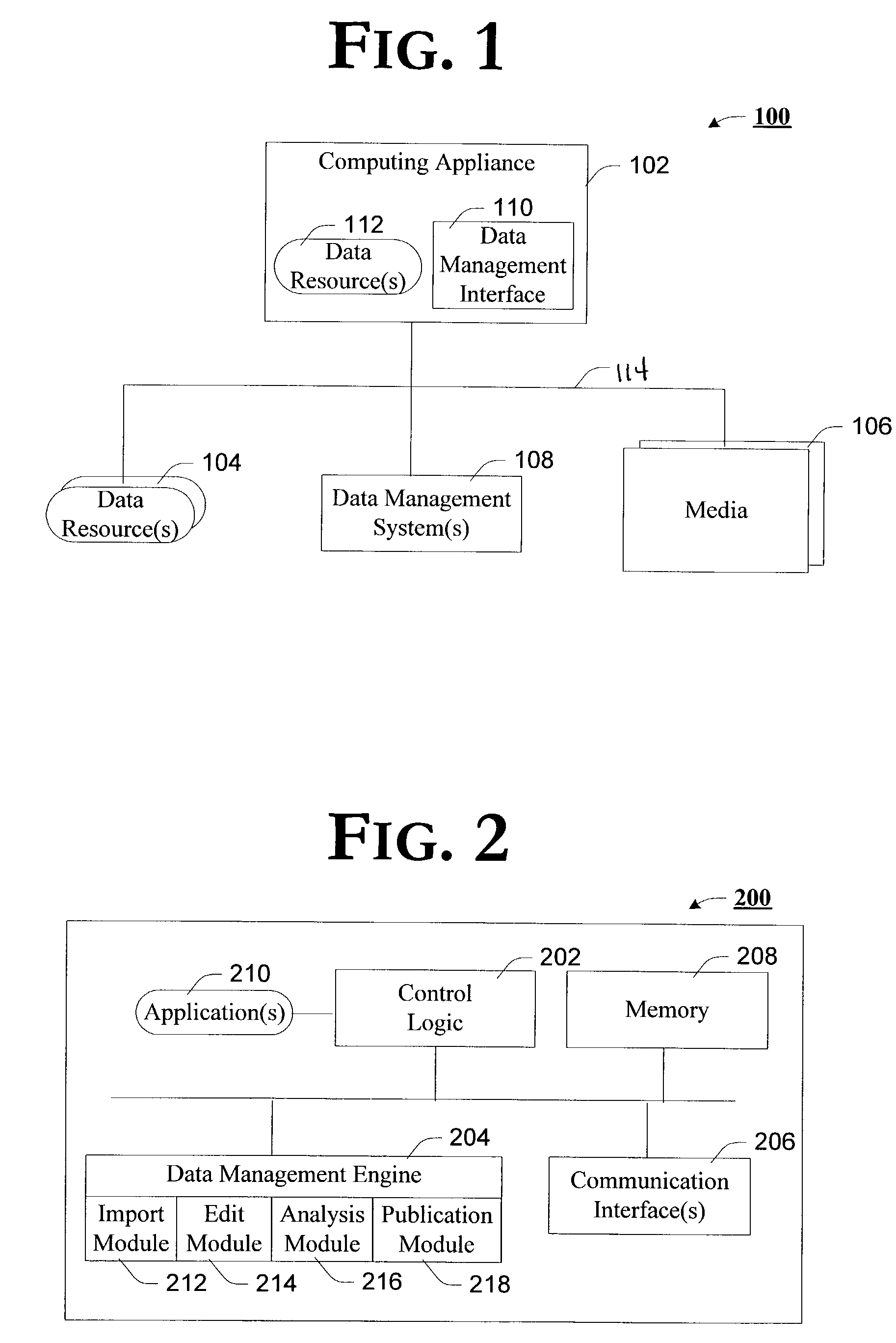 Data management interface capable of providing enhanced representation of imported electronic content