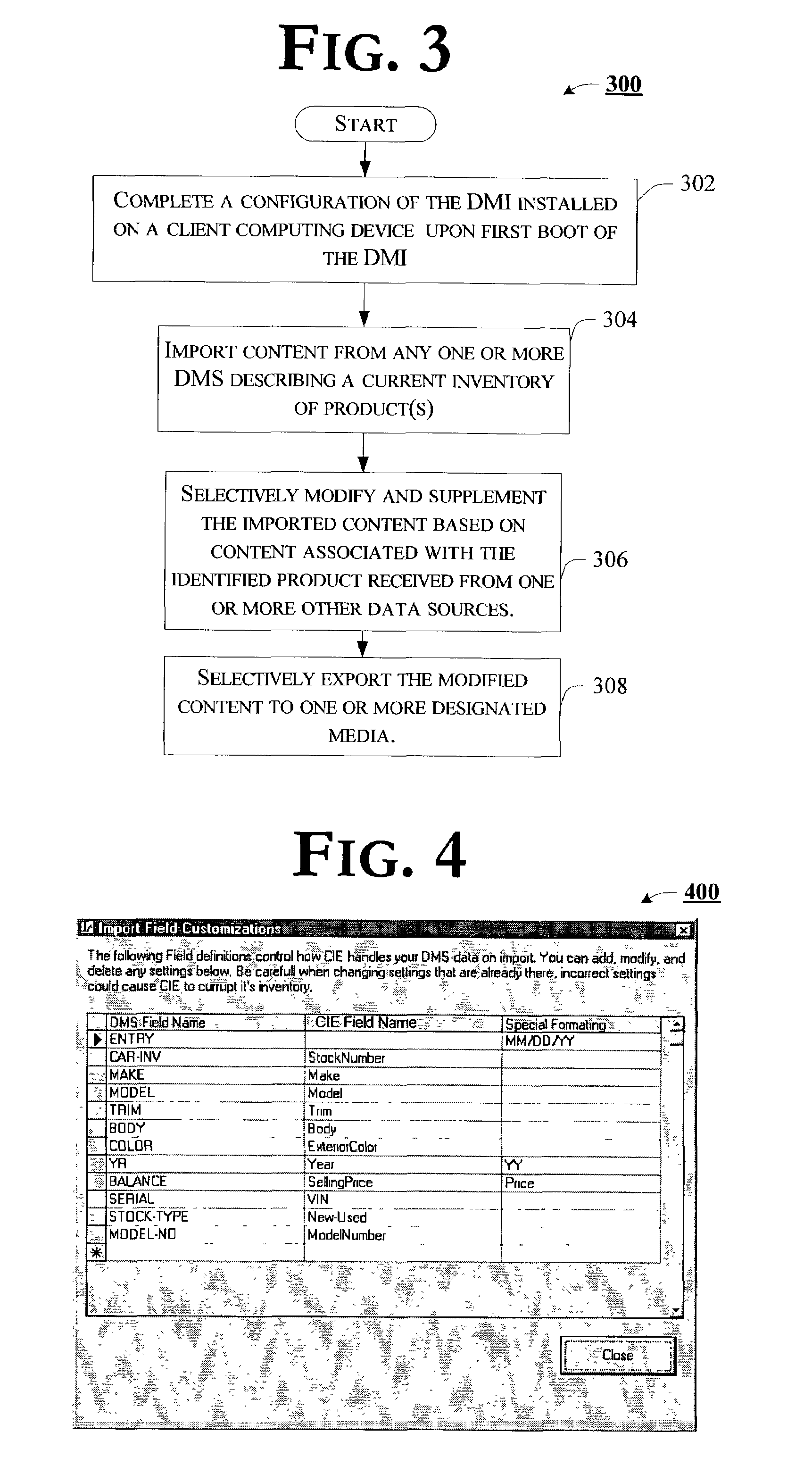 Data management interface capable of providing enhanced representation of imported electronic content
