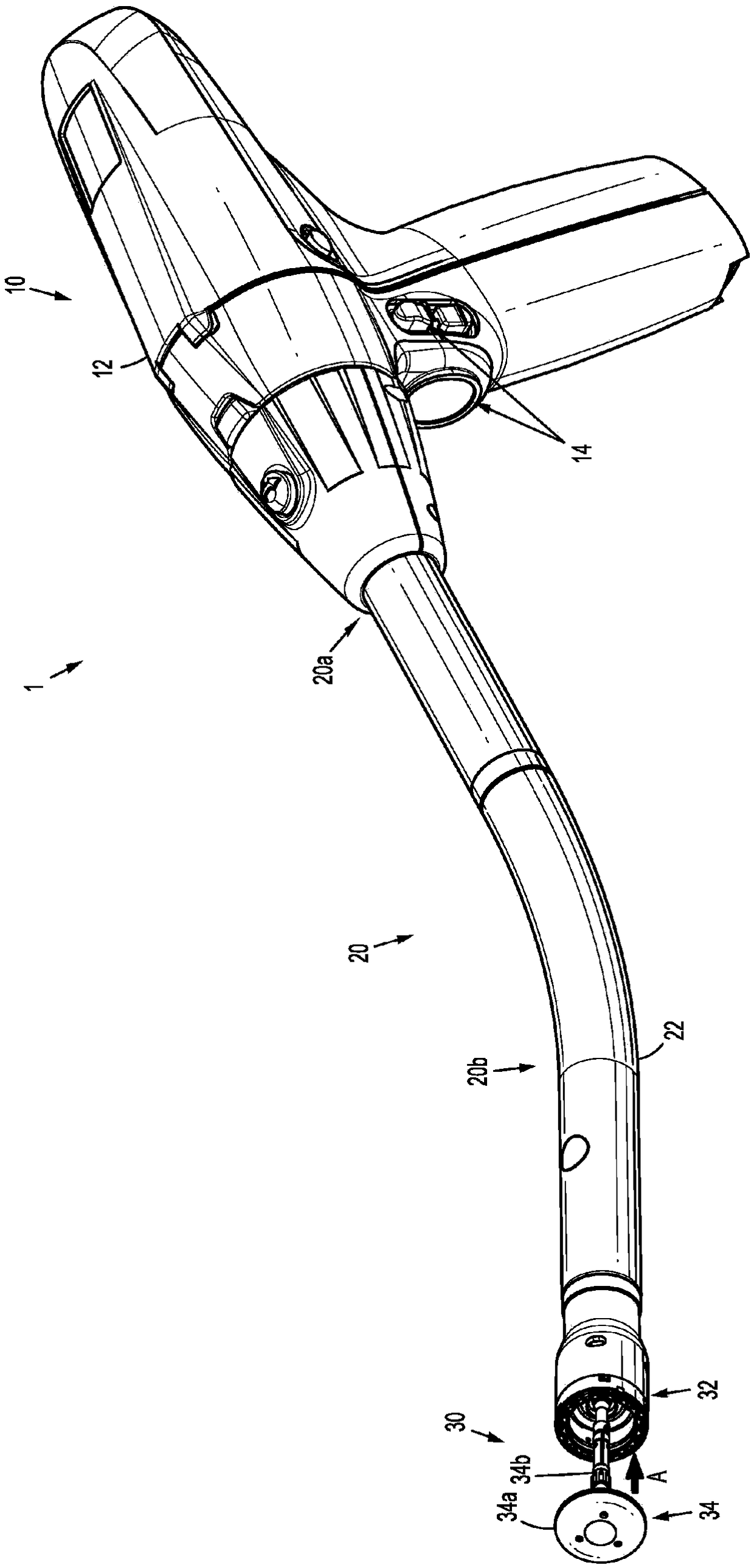 Force sensor for surgical device to prevent ingress of fluids