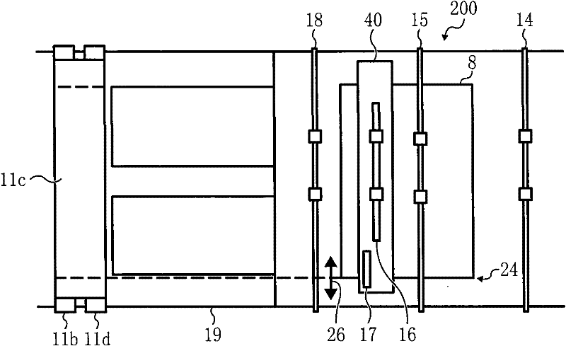 Recording media positioning device and image forming device