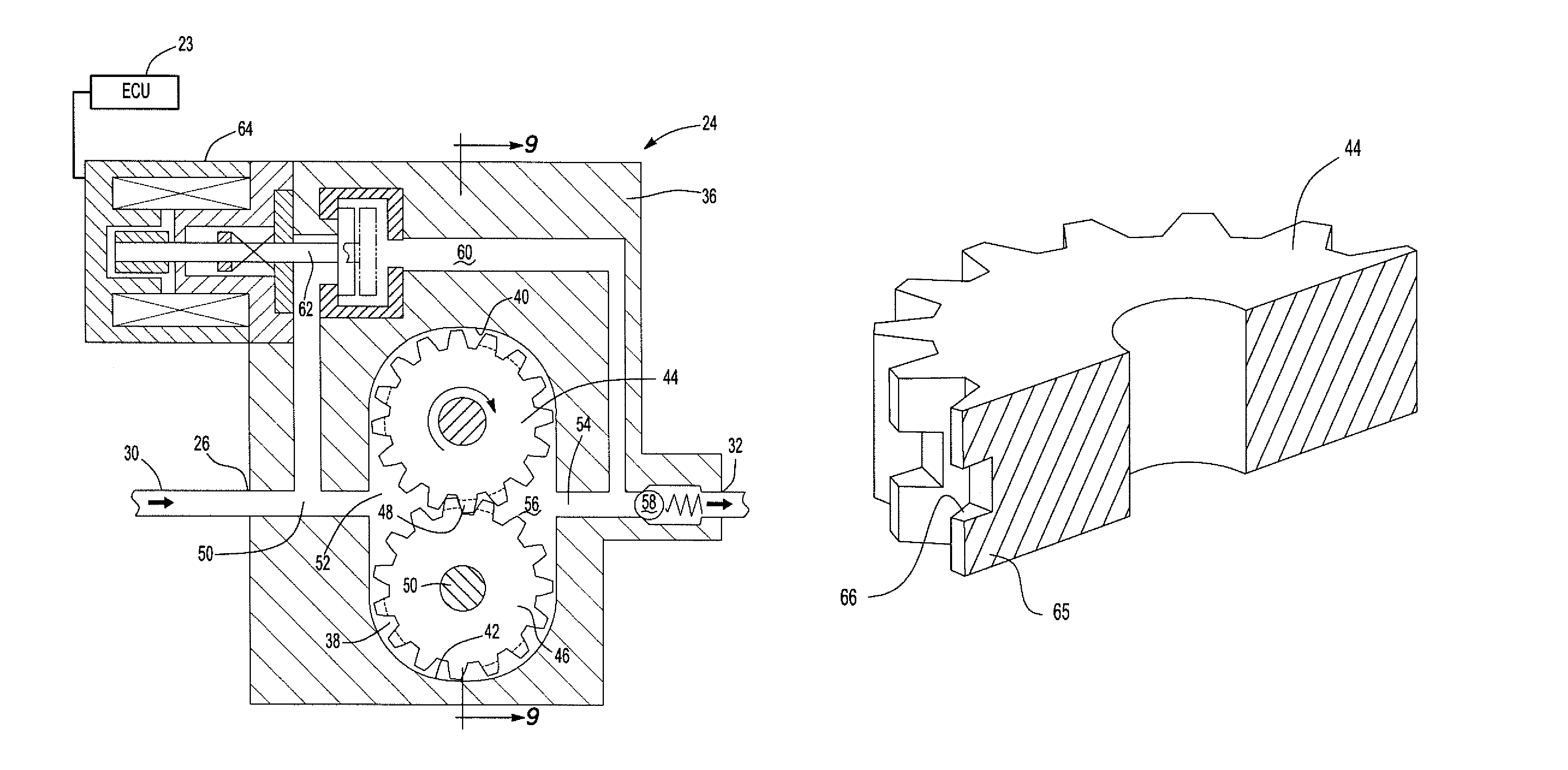 Fuel pump for an internal combustion engine