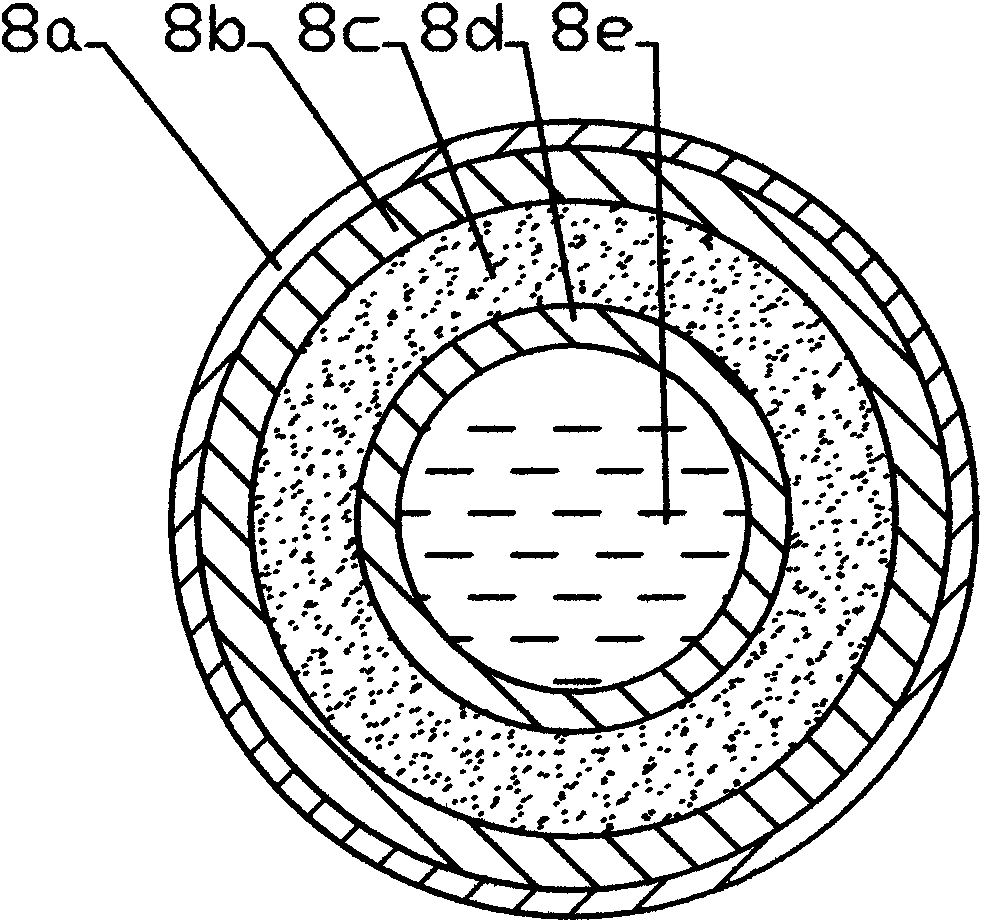 High-frequency motor with superconducting liquid heat dissipation and composite powder conductive wire winding stator rotor