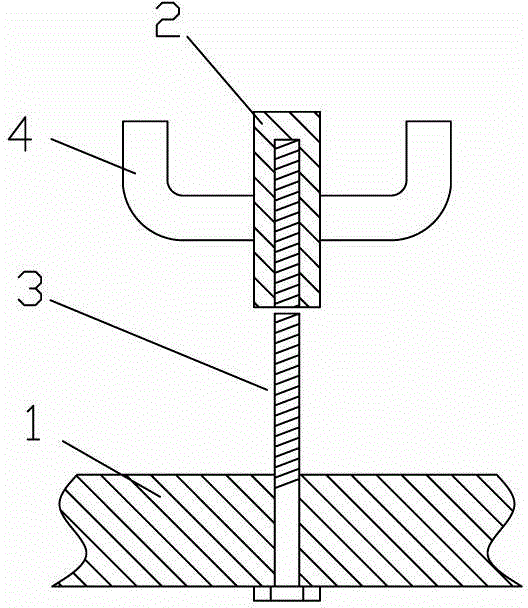 Anti-floating retention structure