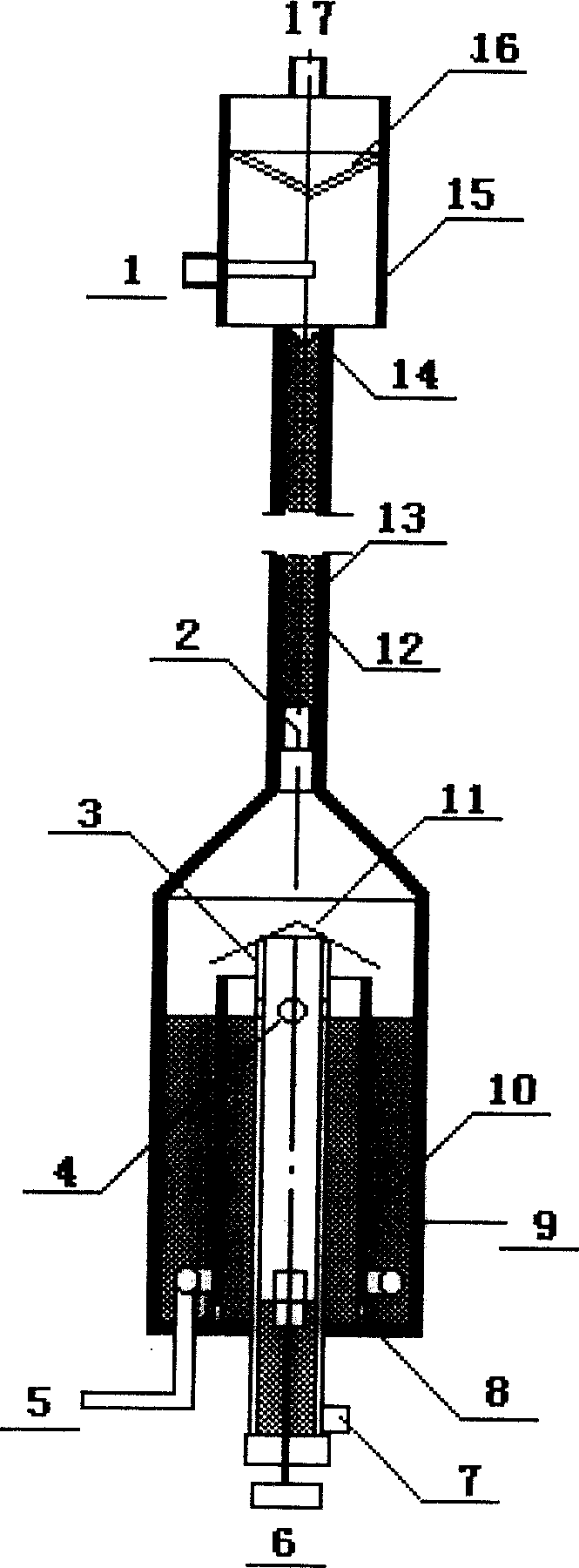 Air lift separator