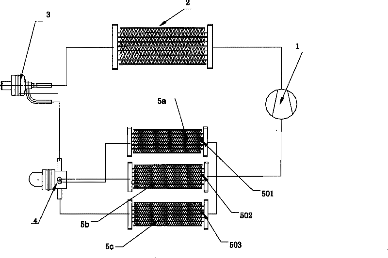 Electrical flow distribution mechanism