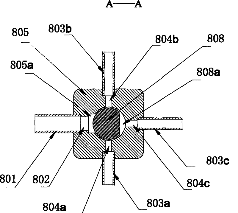 Electrical flow distribution mechanism