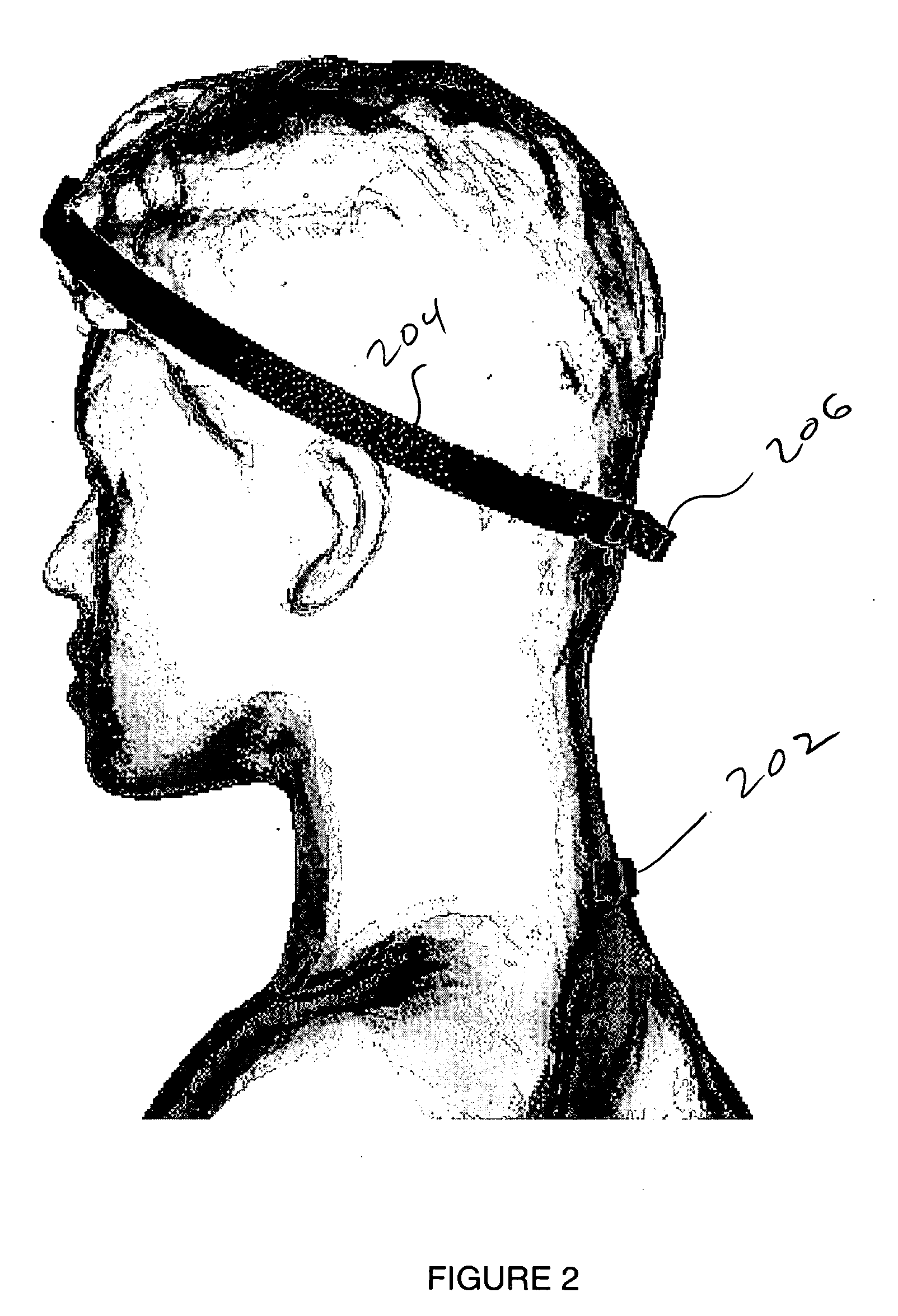 Head-mounted pointing and control device