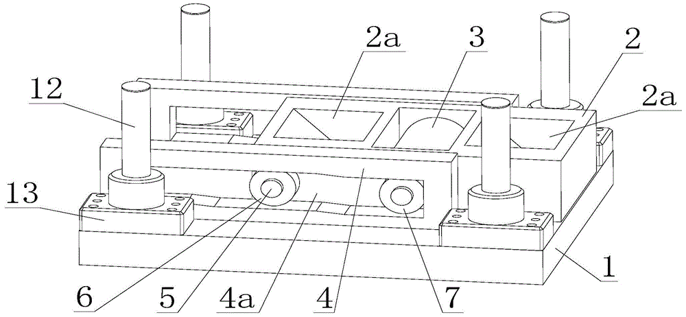 Rolling device for continuous differential thickness plate