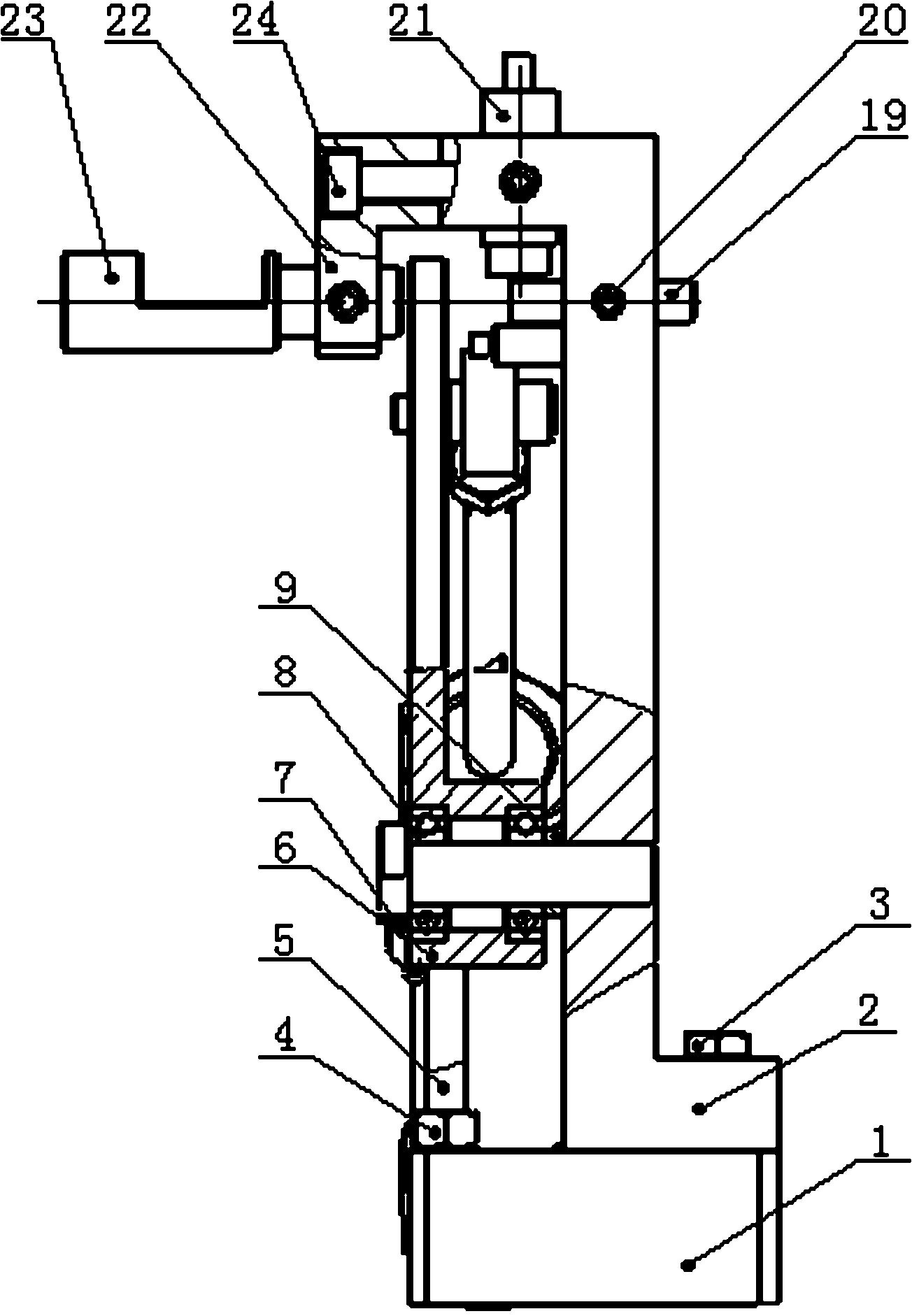 Automatic loading and unloading device