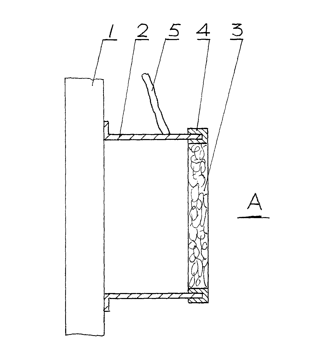 Mouth-muffle provided with humidifying filter layer