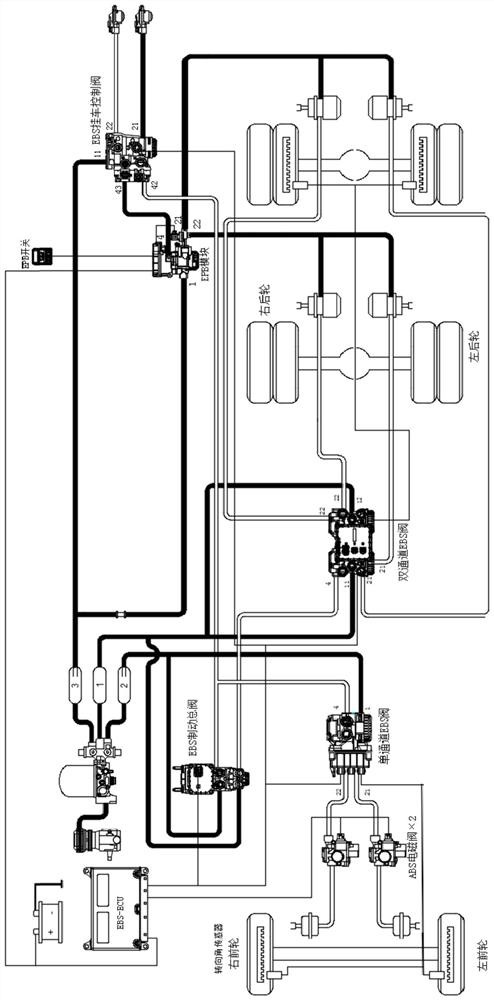 Trailer EPB system with brake-by-wire function and control method thereof