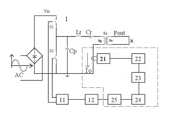 Full voltage range LLC resonant converter and control method thereof