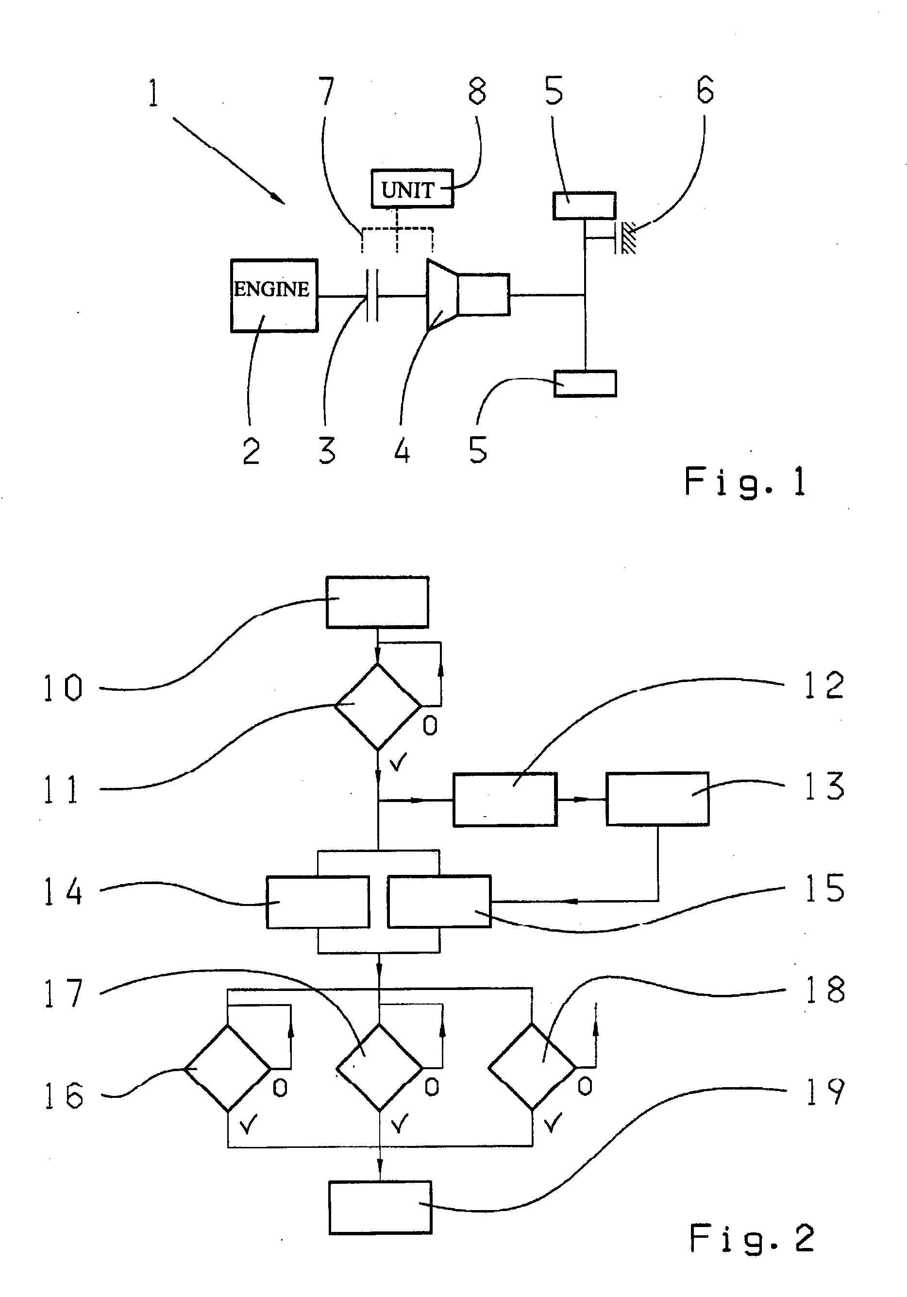 Method and device for controlling a coasting movement of a vehicle