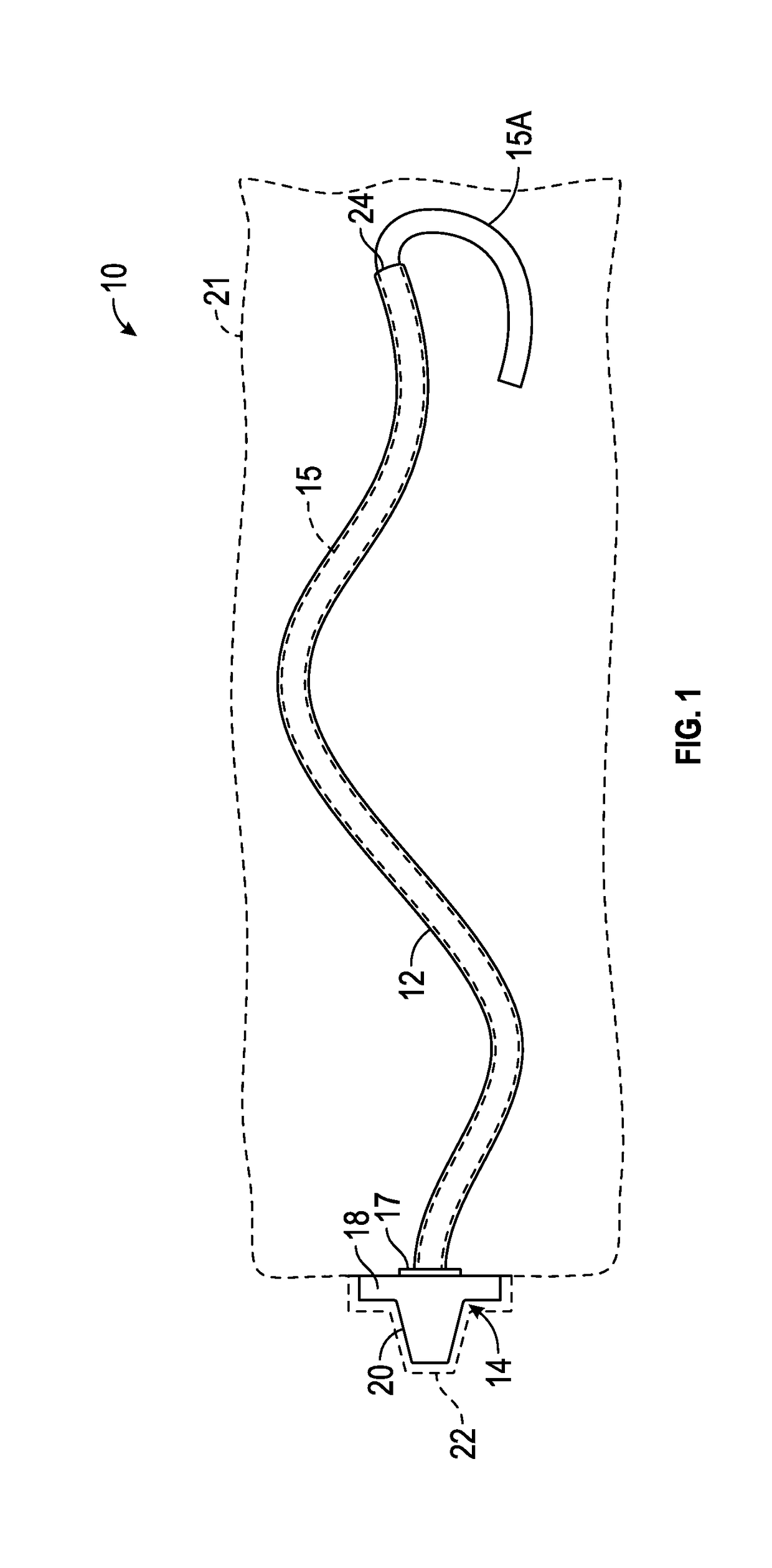 Urinary catheter assembly and method