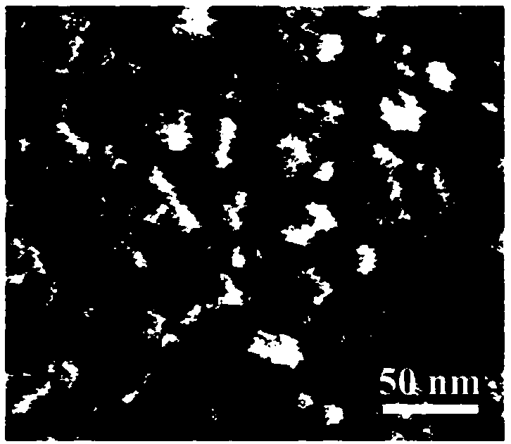 High-saturation-magnetic ultra-fine grain nano two-phase permanent magnet material and preparation method thereof