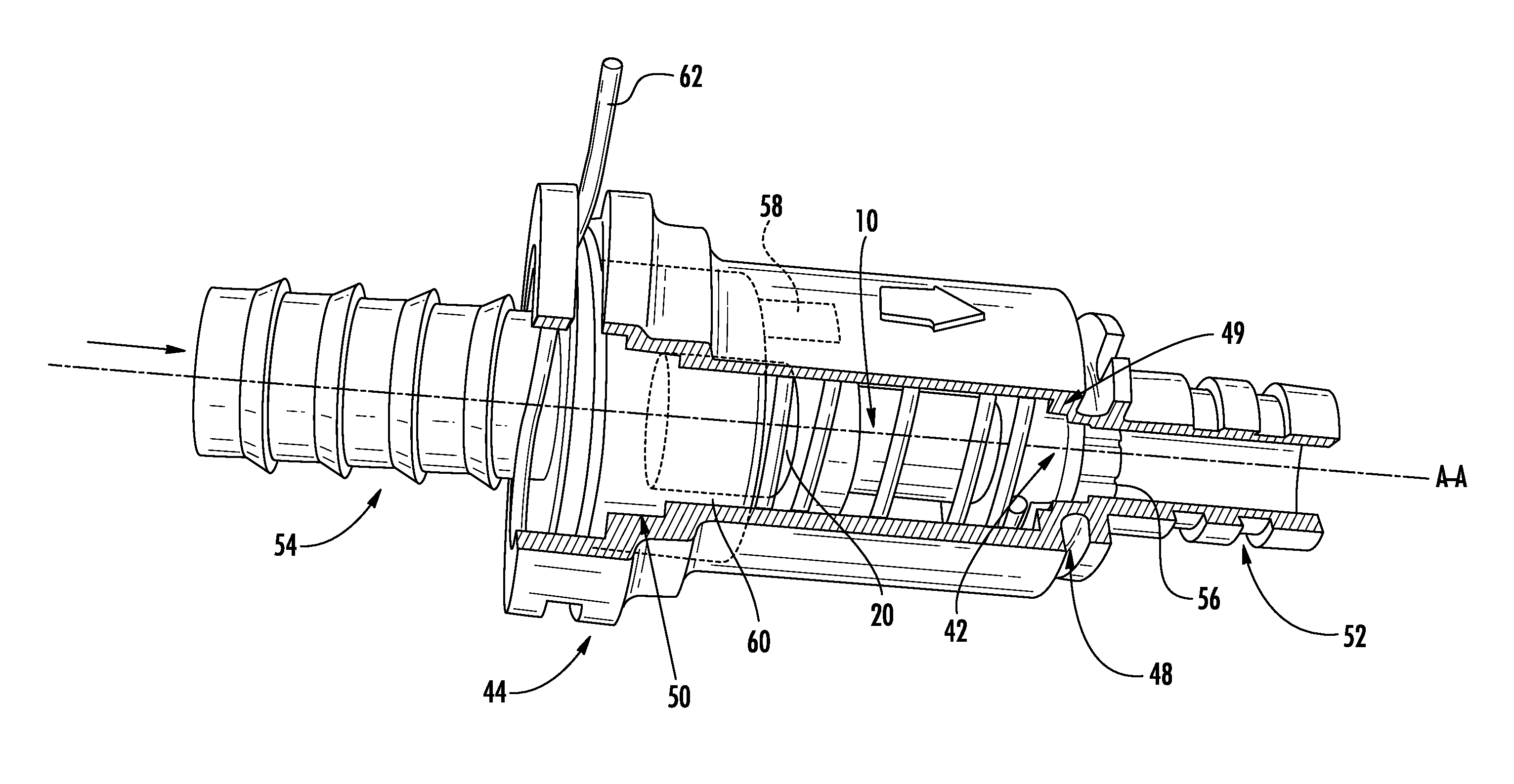 Thermally Actuated Power Element with Integral Valve Member