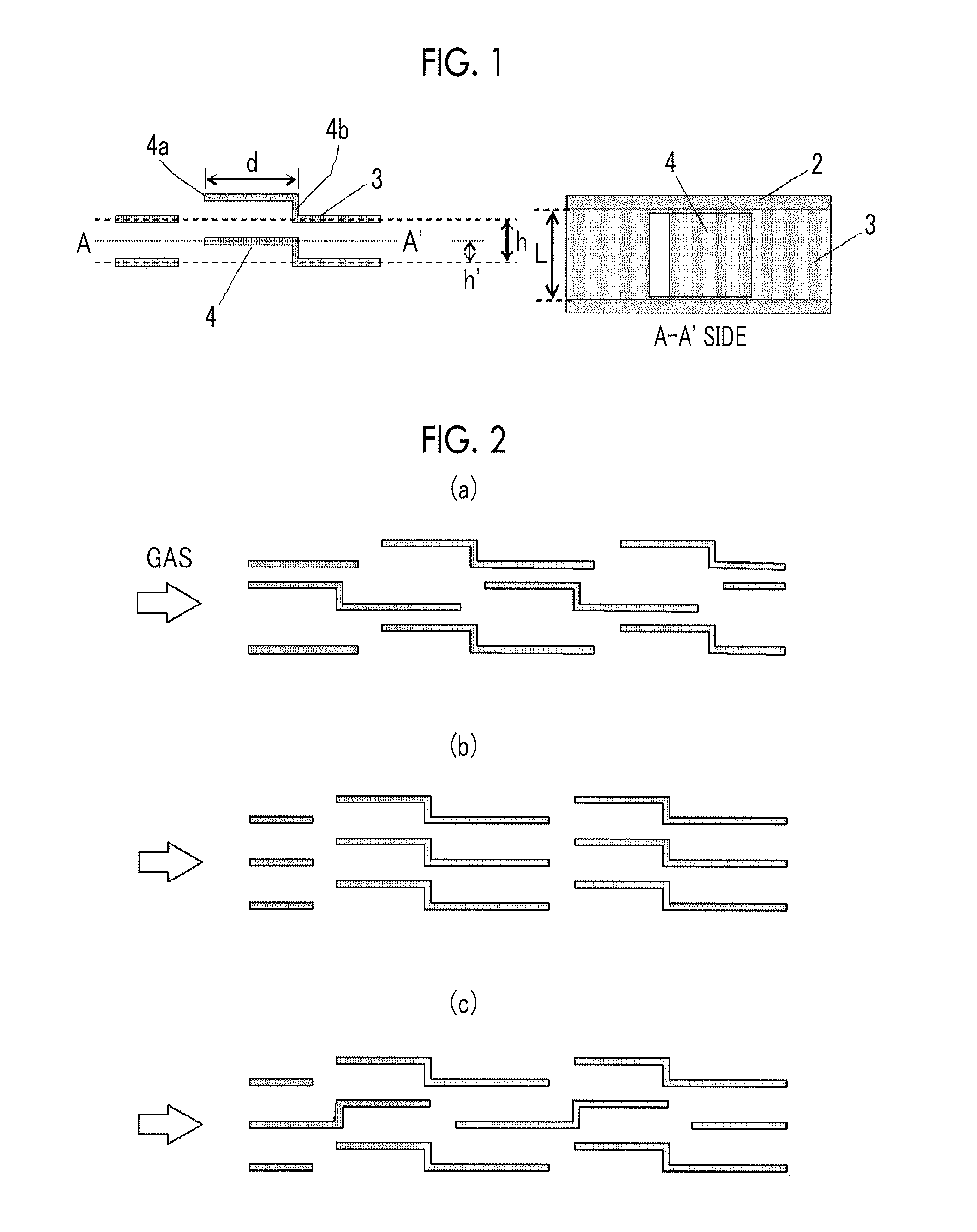 Catalyst structure for exhaust gas cleaning