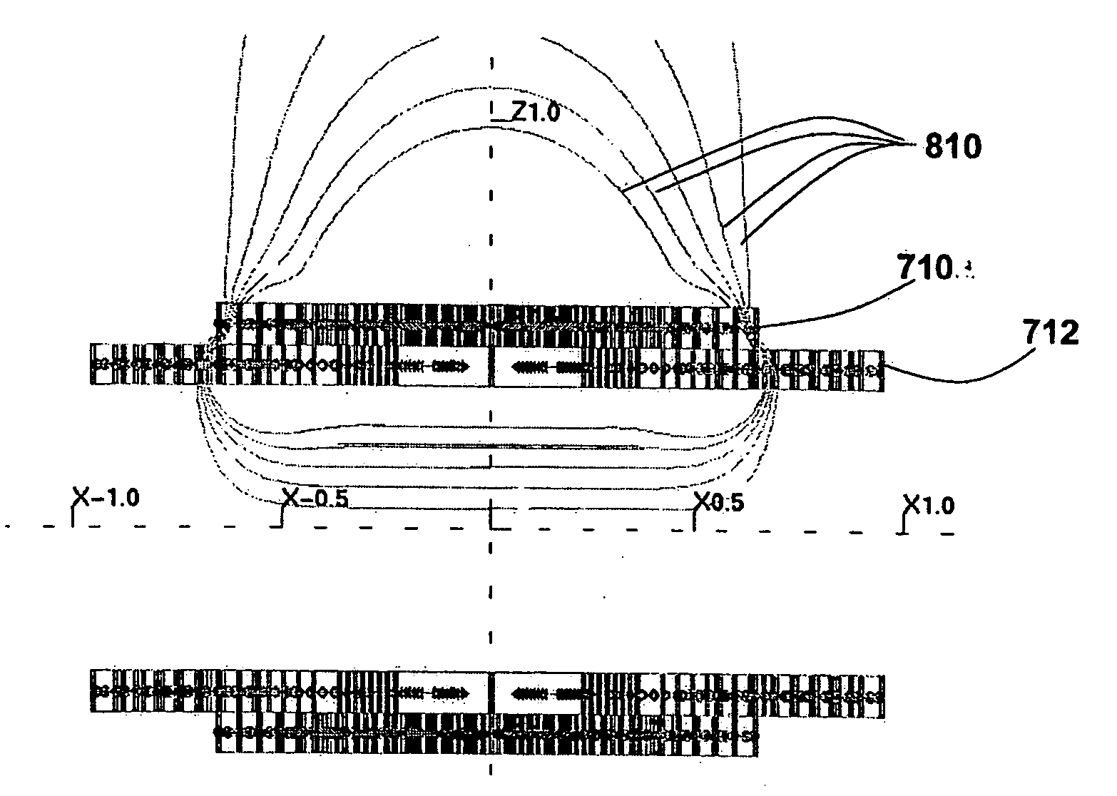 Superconducting open mri magnet with transverse magnetic field