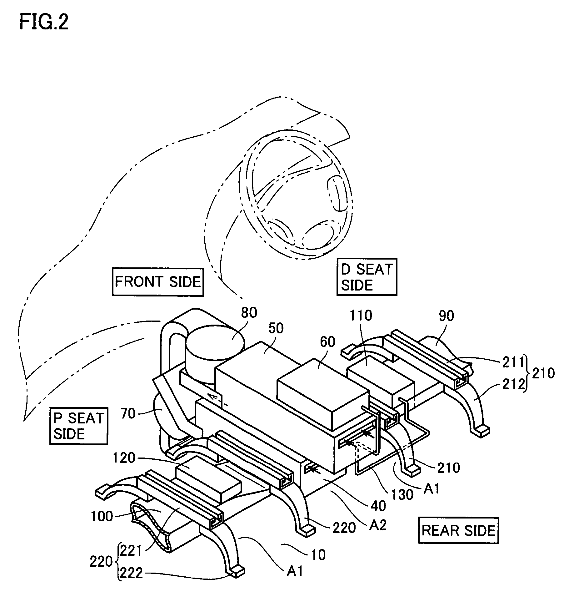Cooling structure for secondary battery