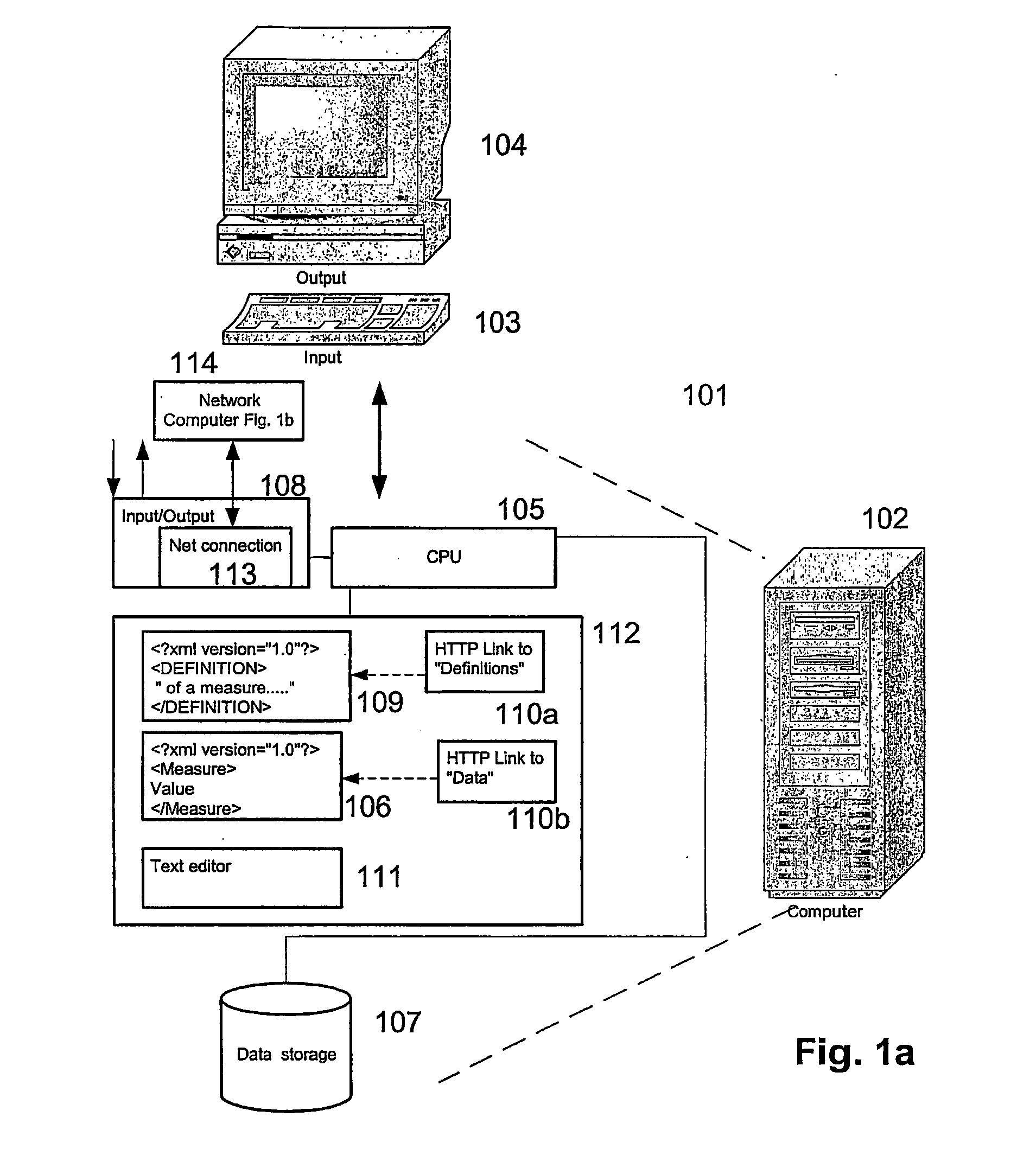 Method, software application and system for incorporating benchmark data into a business software application