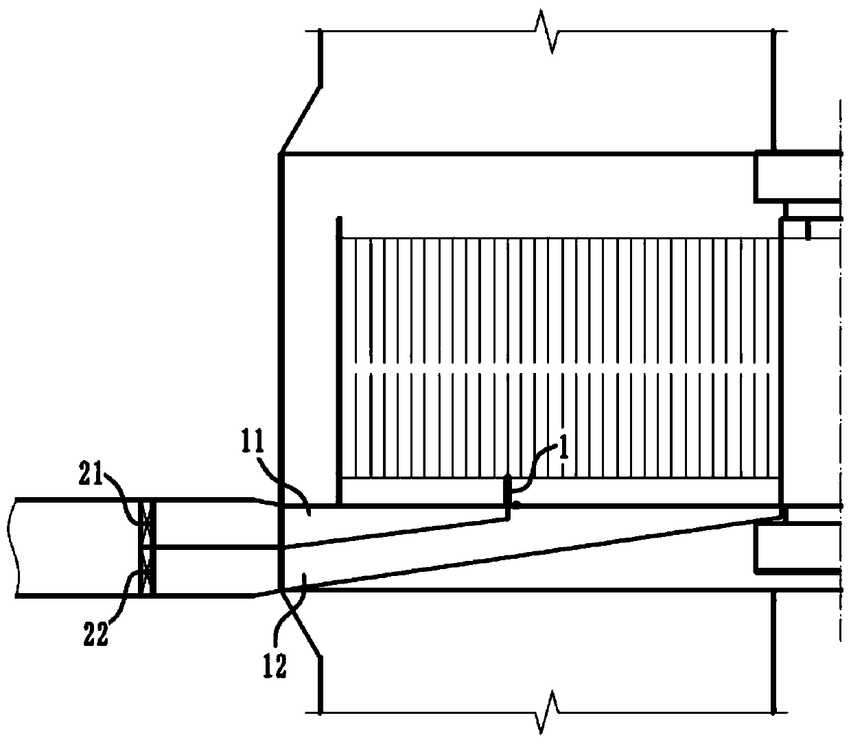 A method for anti-clogging of heat storage elements at cold end of air preheater by separating rings