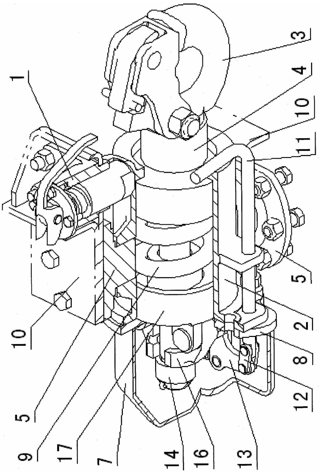 Multi-degree-of-freedom traction device