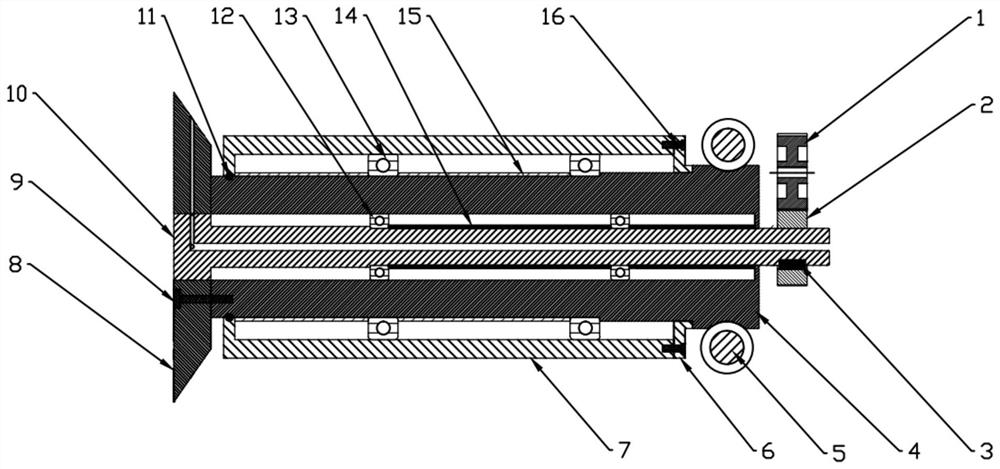 Hydraulic auxiliary rock breaking mechanism with direction controllability and cutting method thereof