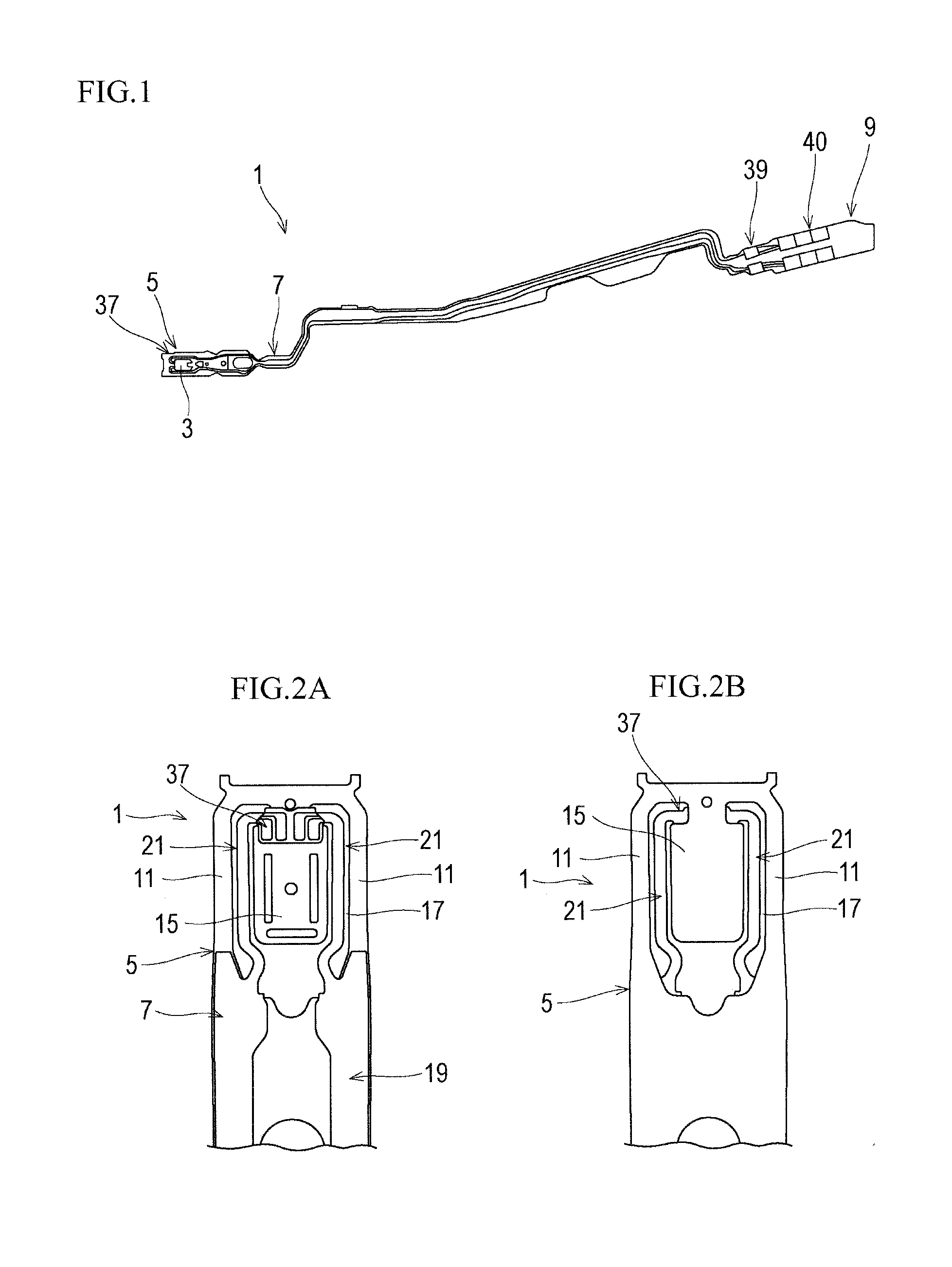 Wiring thin plate having aerial wiring portion and method of manufacturing the same