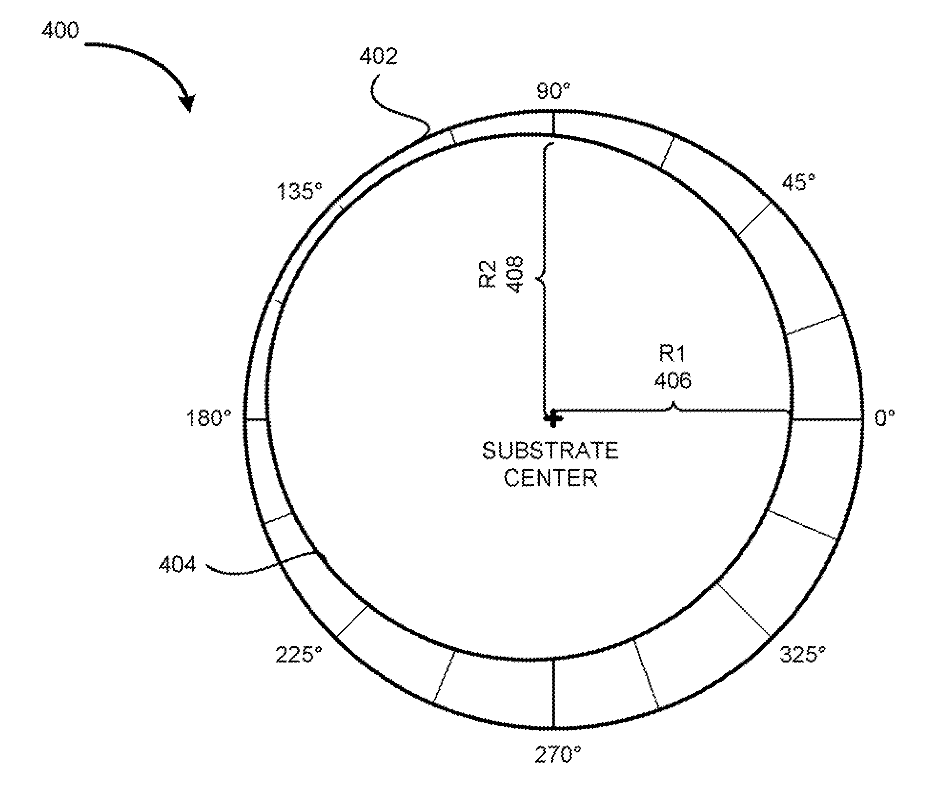 Offset correction techniques for positioning substrates within a processing chamber