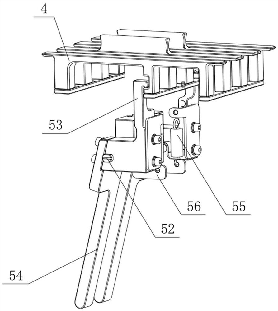 Automatic reagent strip positioning and leveling device