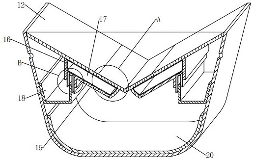 Metal powder processing device for metal cutting machine