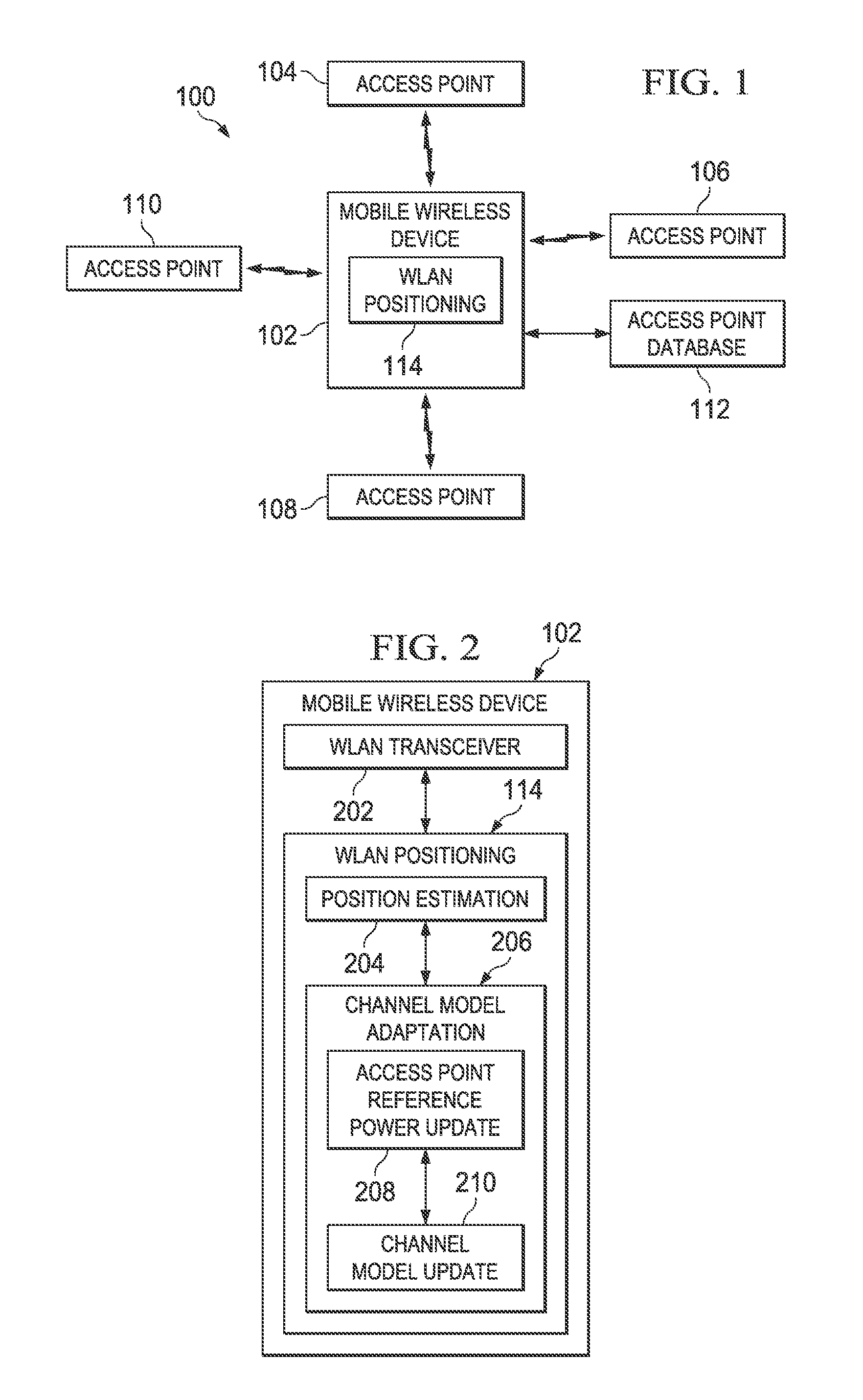 Wireless local area network based positioning