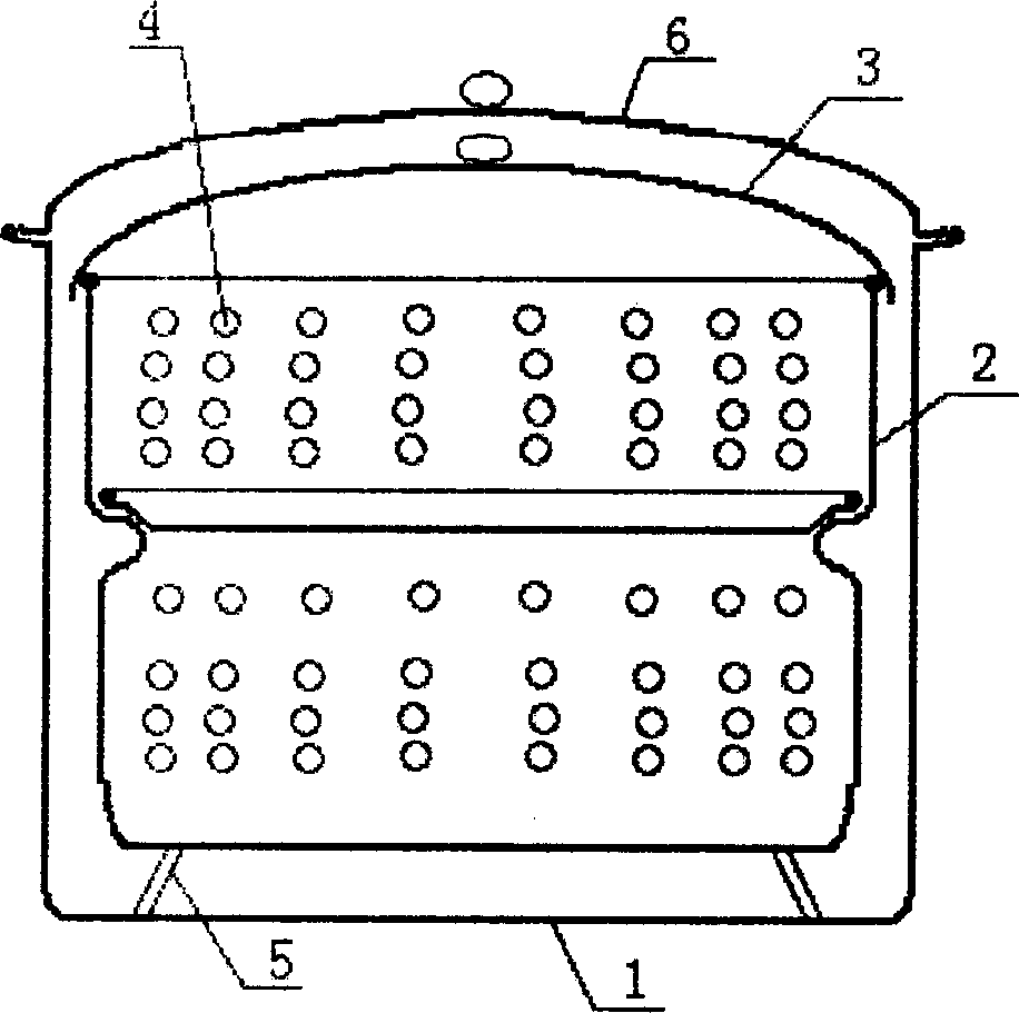 Anti-dribble method for steamer and dribble-free inner steam chamber