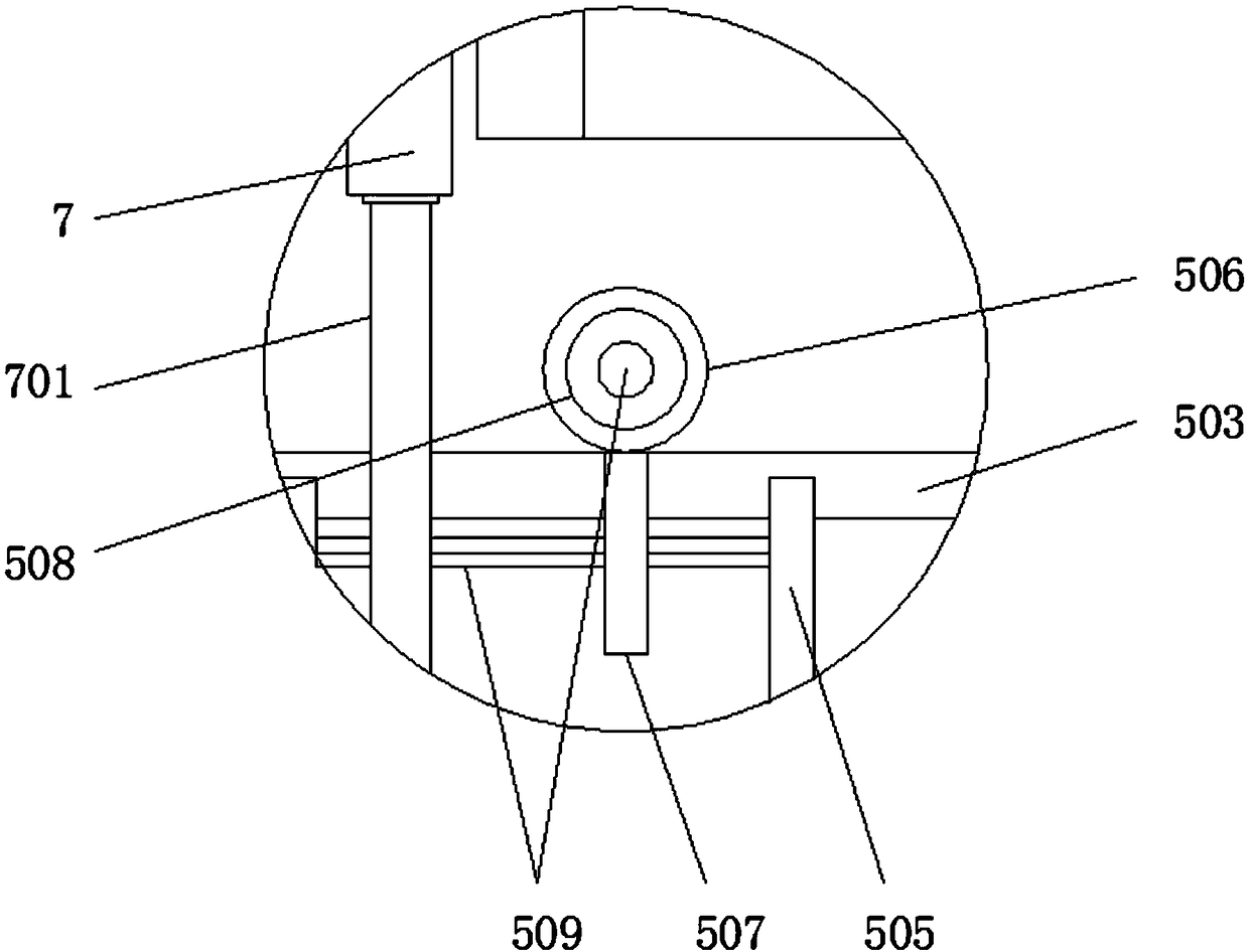 Grinding device for hardware machining