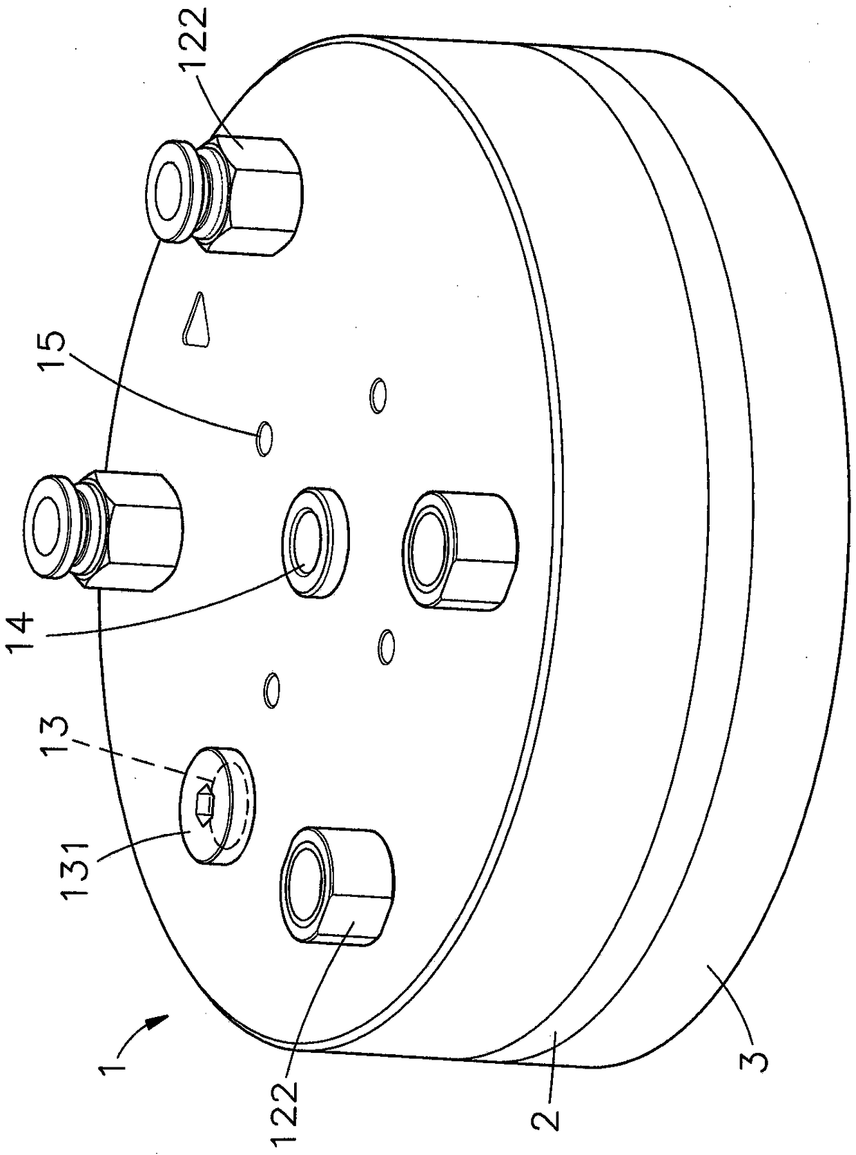 Vacuum suction cup