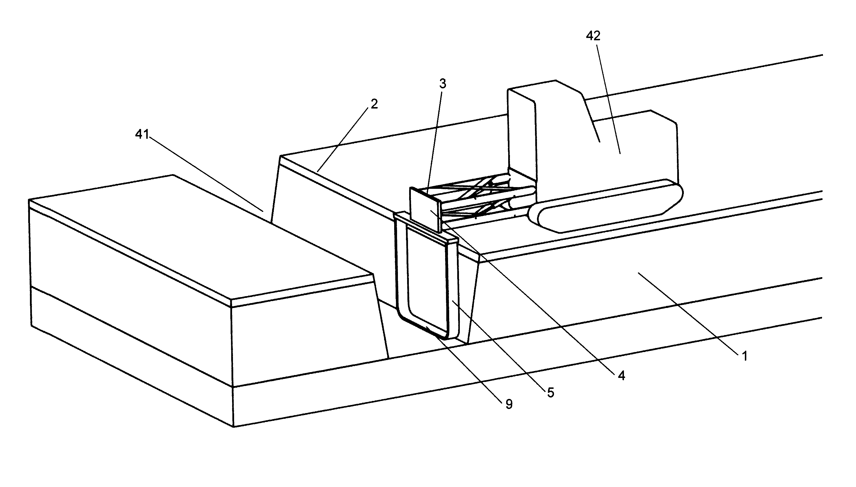 Laying device