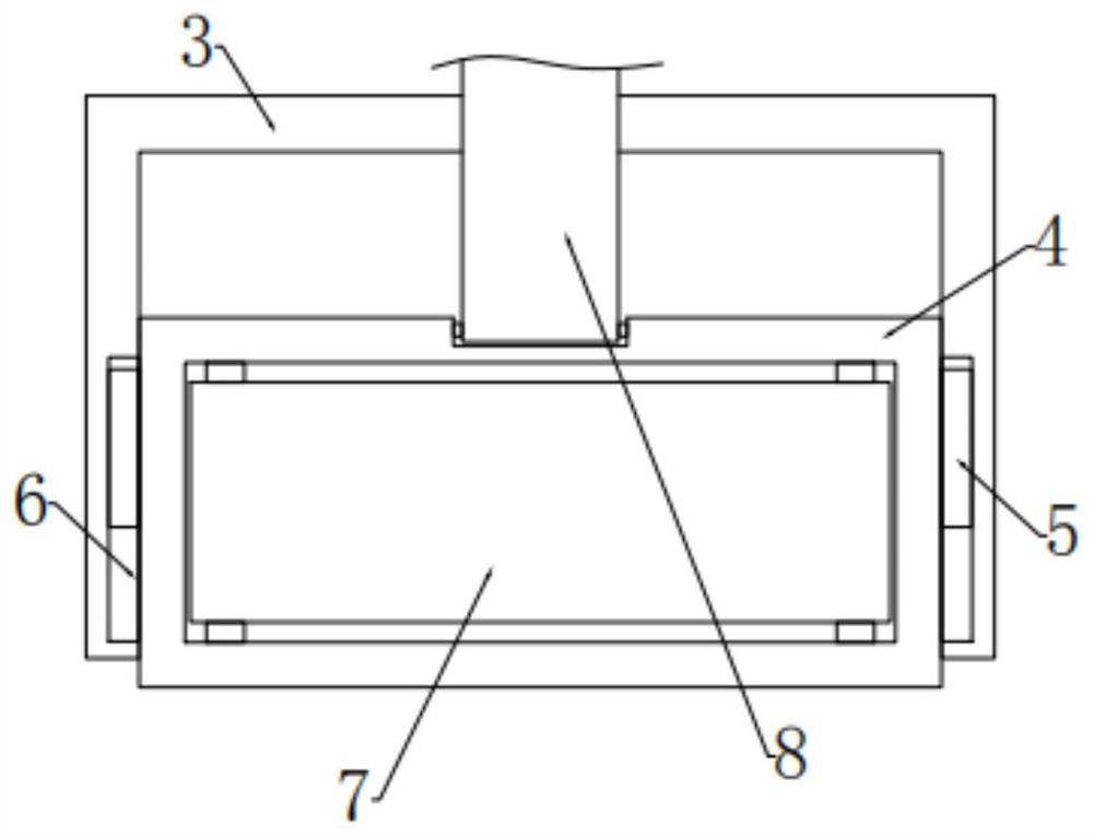 Precast beam maintenance spraying device for civil construction