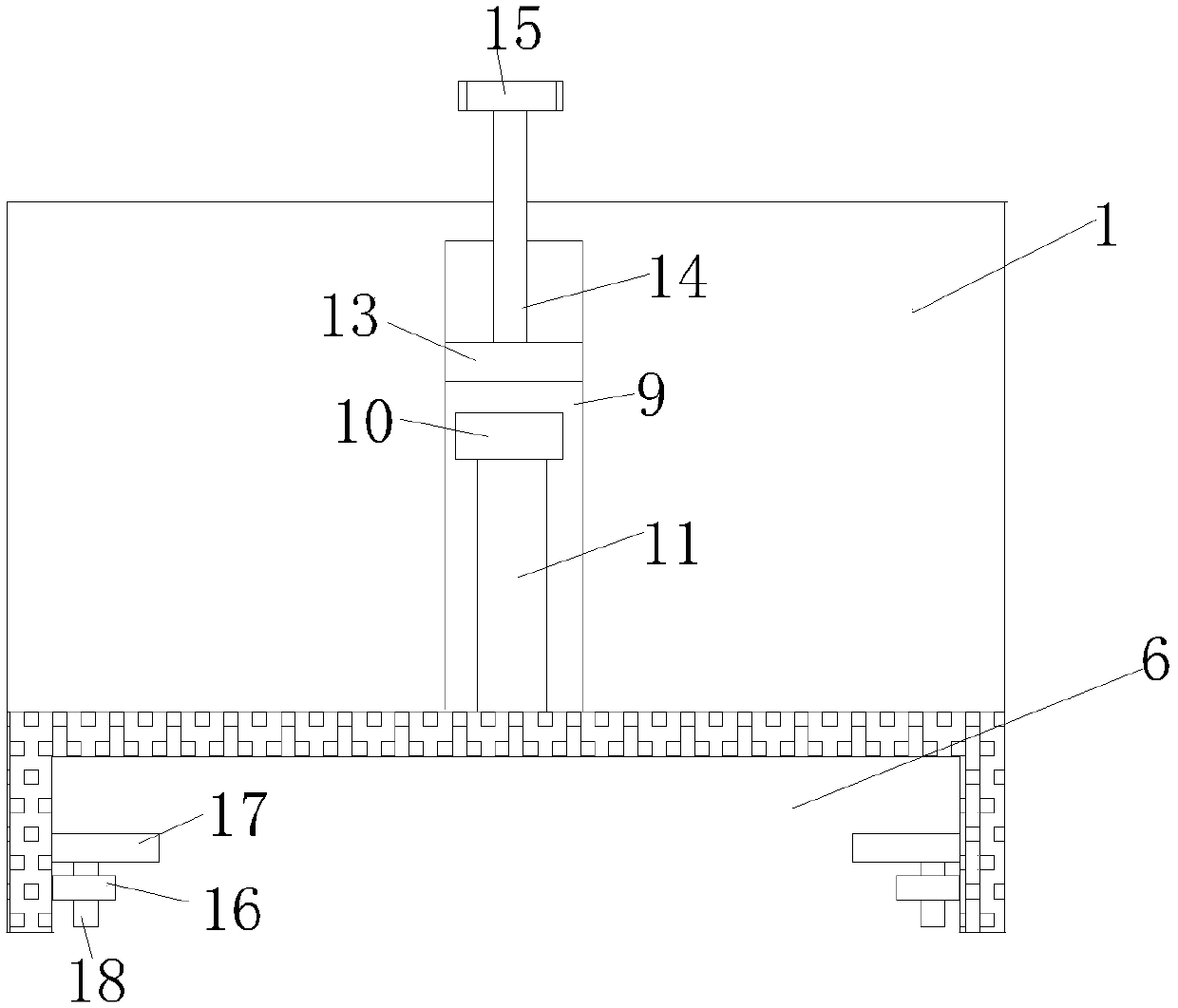 Computer display supporting device