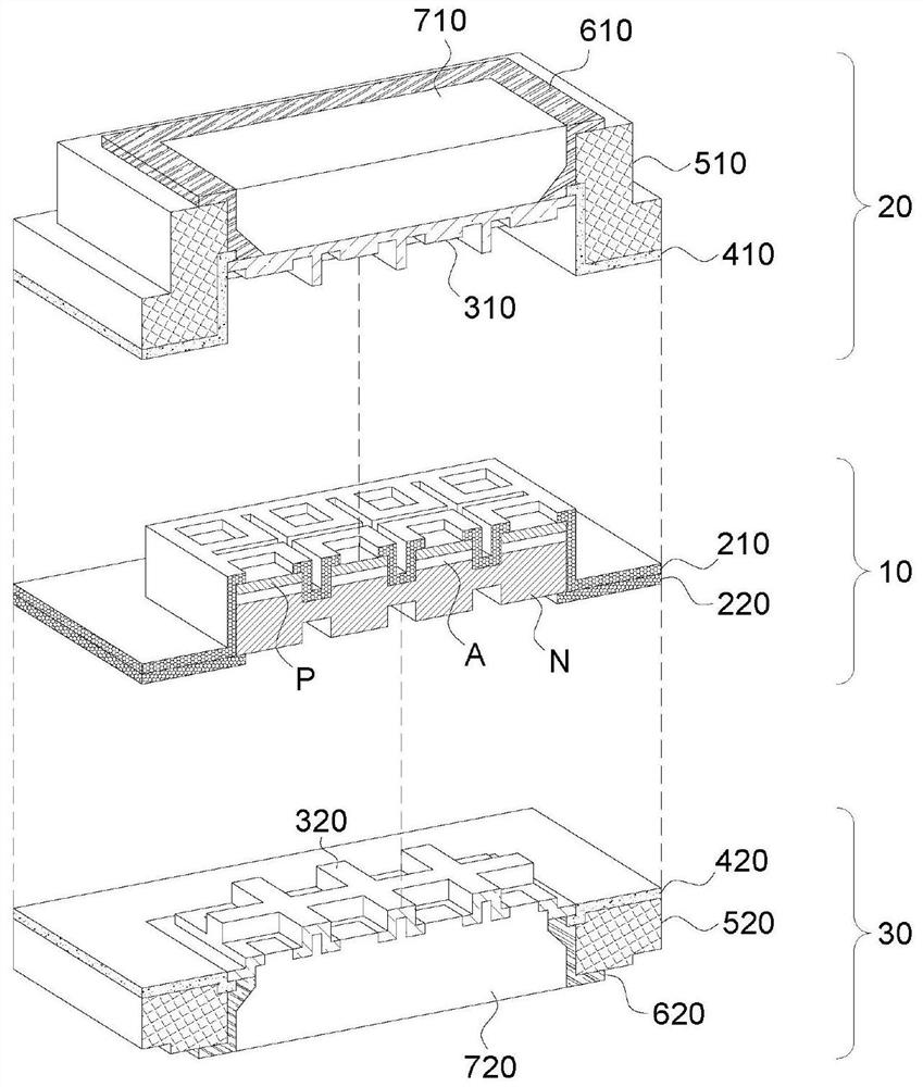 Dual emission LED chip