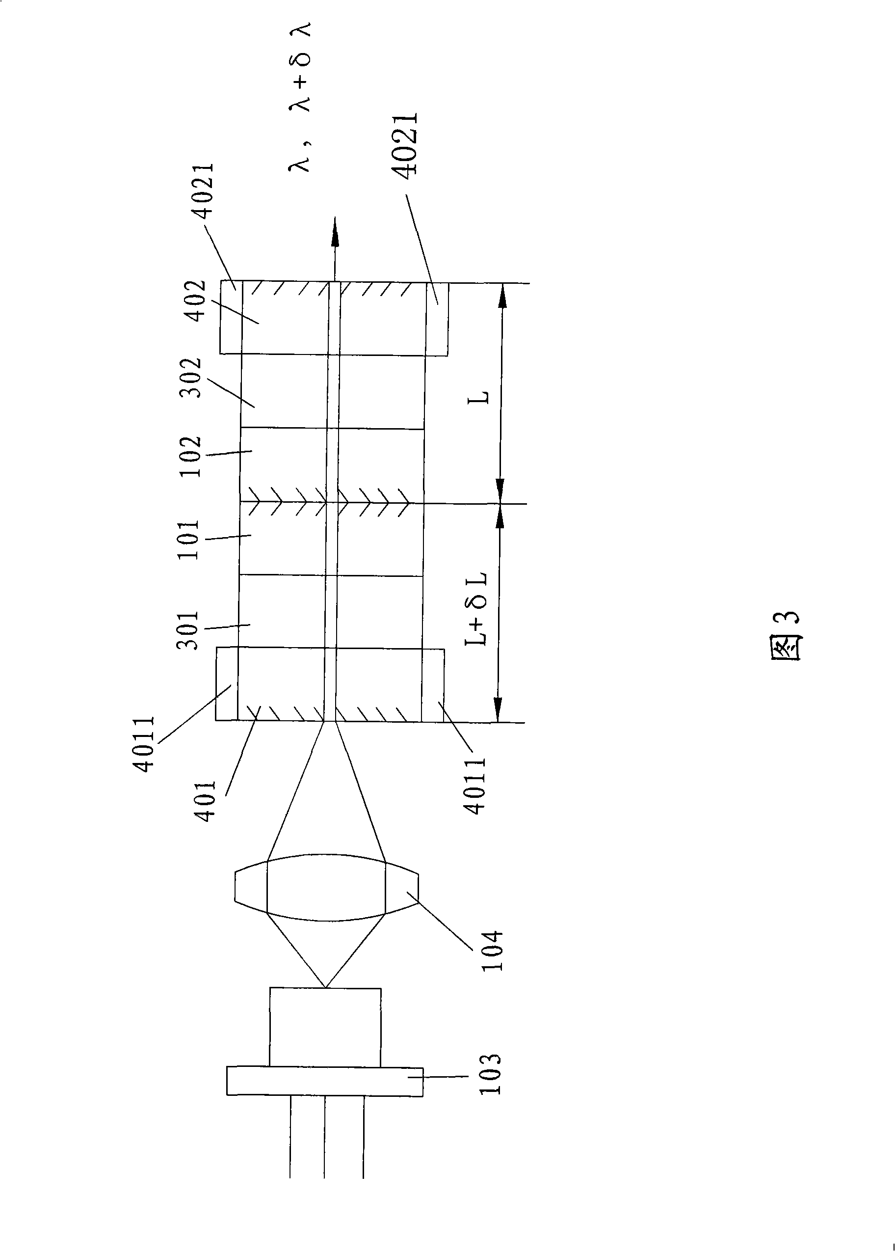 Method for implementing dual-frequency output laser
