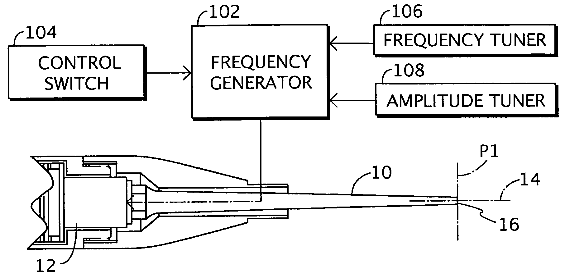 Ultrasonic wound treatment method and apparatus