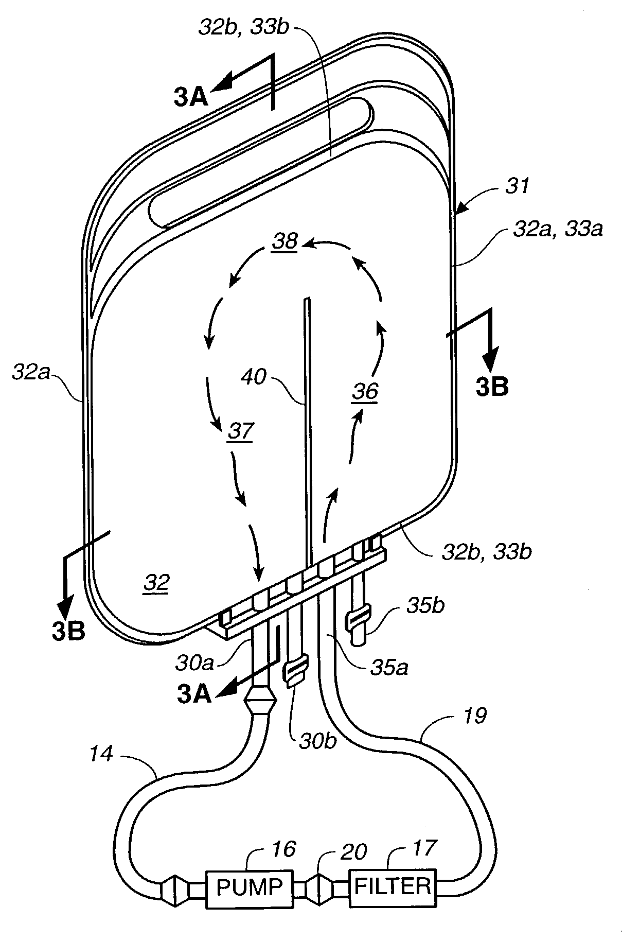 Disposable container for use in fluid processing