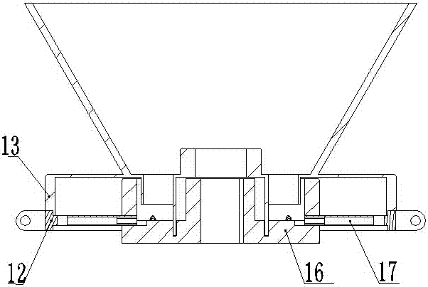 A collision grinding type ultrafine pulverization device
