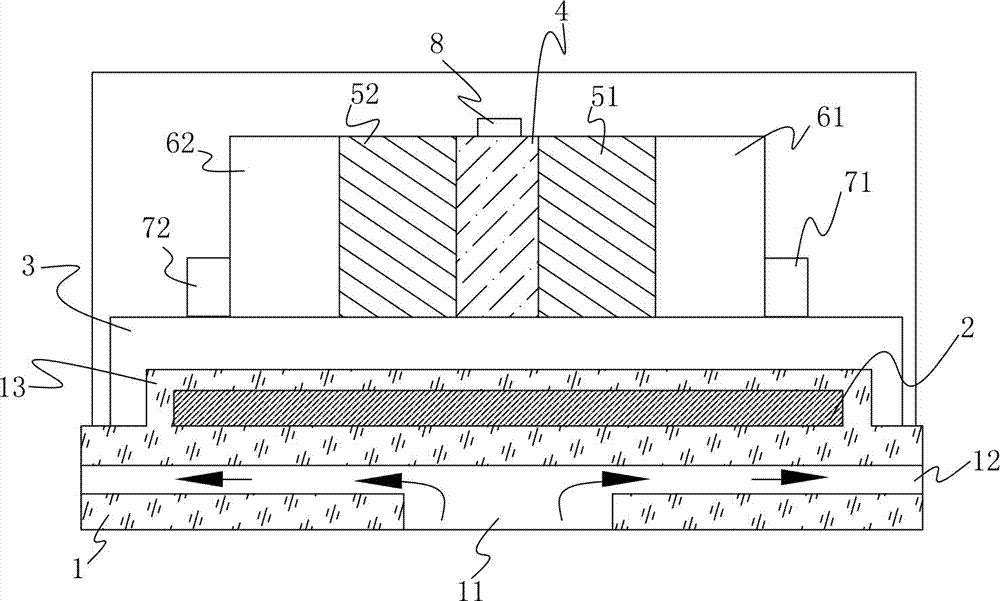 A self-heating high-power integral LED package