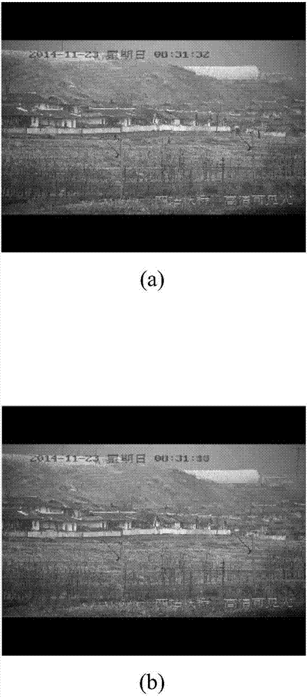 Target detection method based on background reconstruction