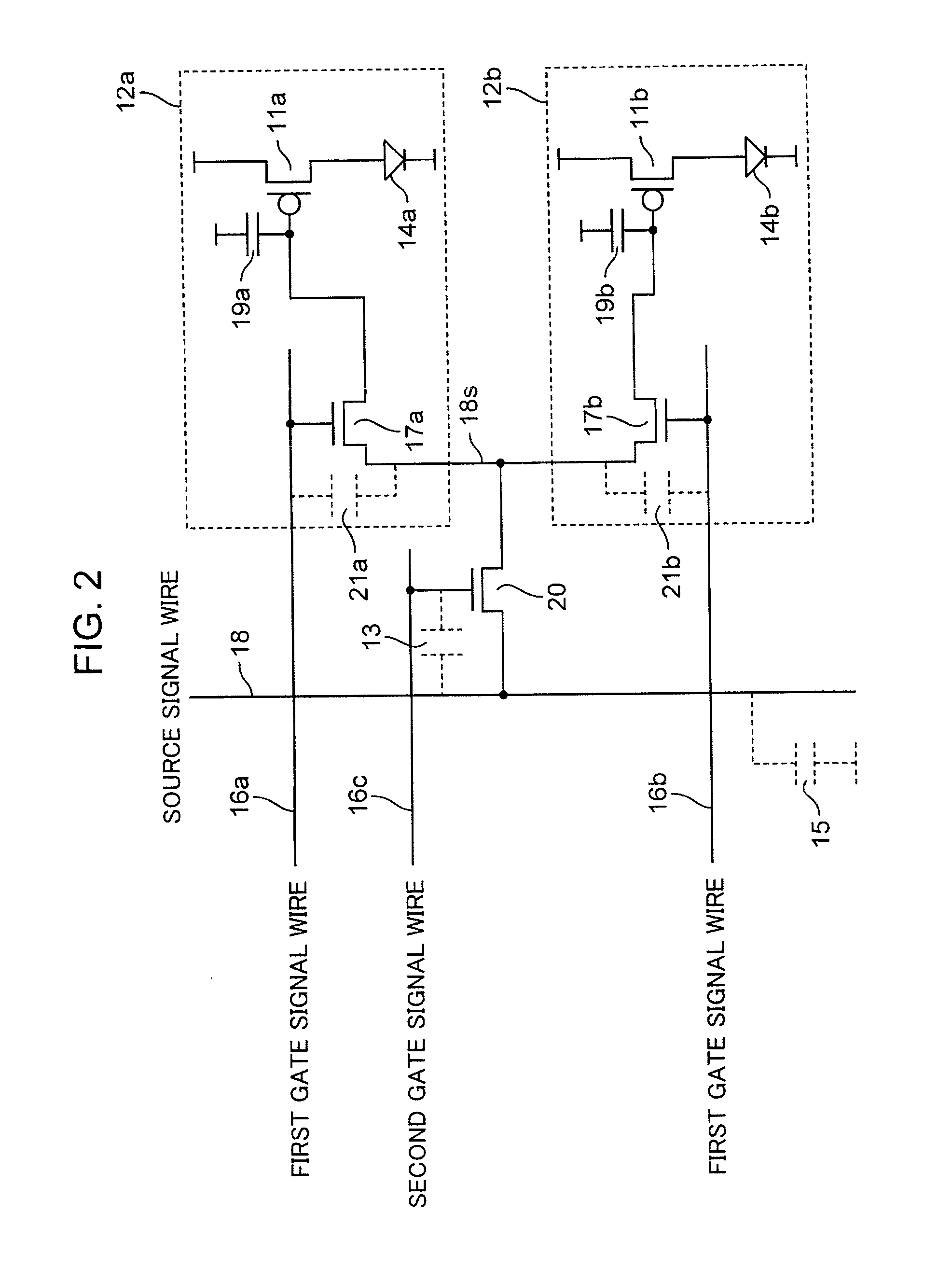 Display device and method for driving same