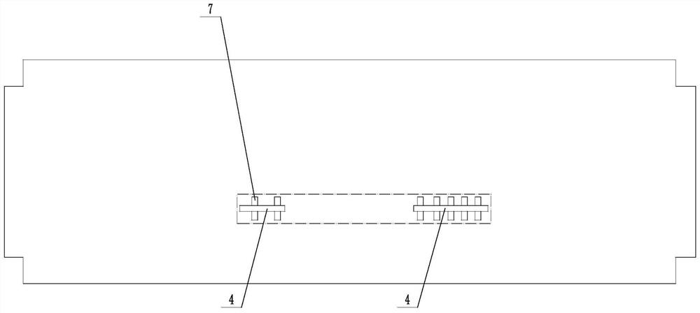 DB small board and PCB connecting structure and method