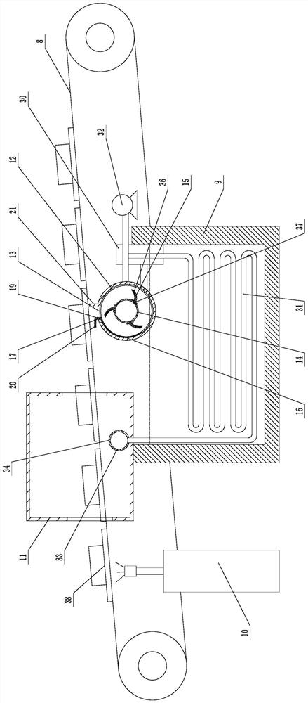 DB small board and PCB connecting structure and method