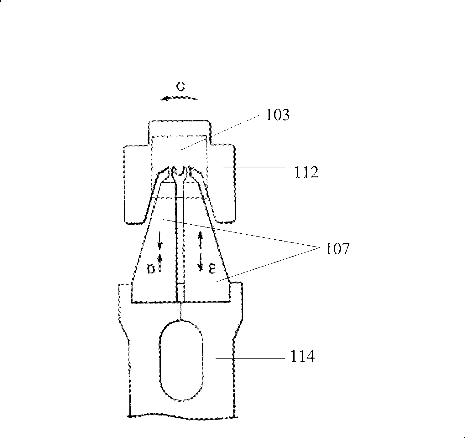 Cantilever member, magnetic head folding piece combination and manufacturing method and disk driving unit