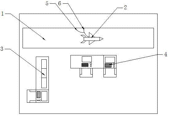 A low-speed wind tunnel model flight test system and method